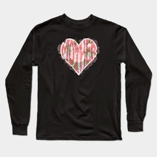 Mama and heart shaped roses Long Sleeve T-Shirt